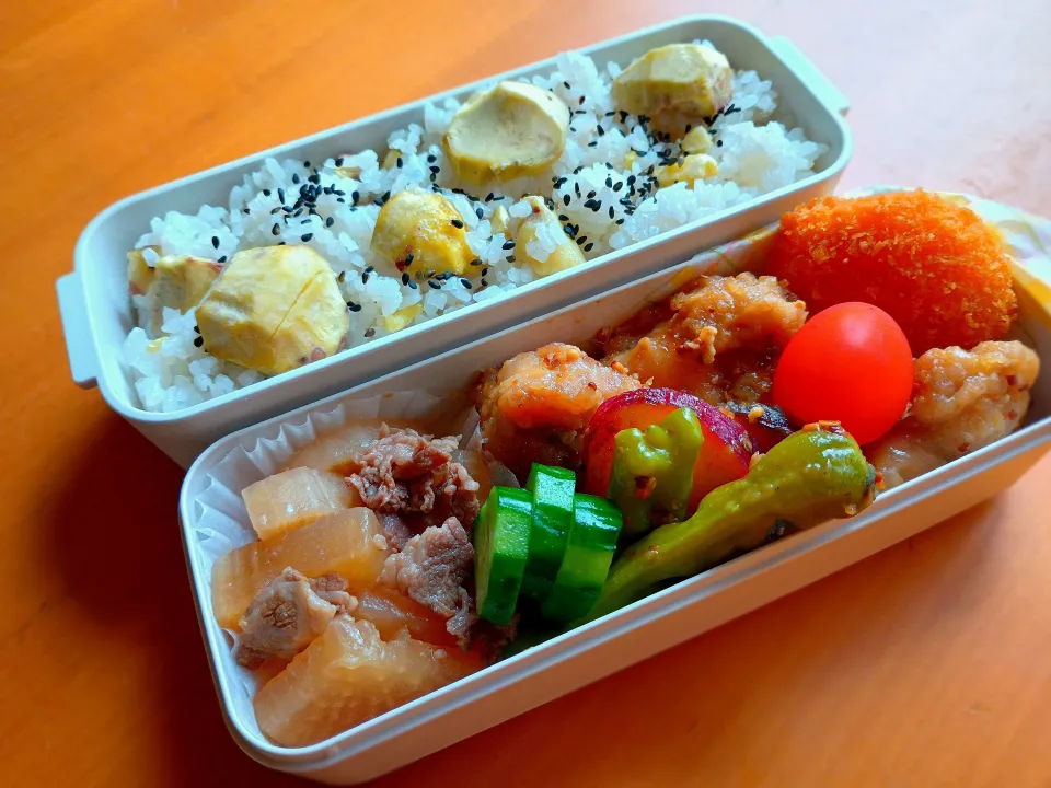 次男弁当|tamagomagomagoさん