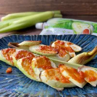 マコモダケのキャベツみそ焼き|9421beruさん