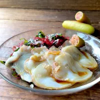 味ぽんdeタコの刺身withフィンガーライム|9421beruさん