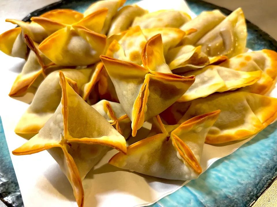 餃子の皮でサモサ|Hiropanさん