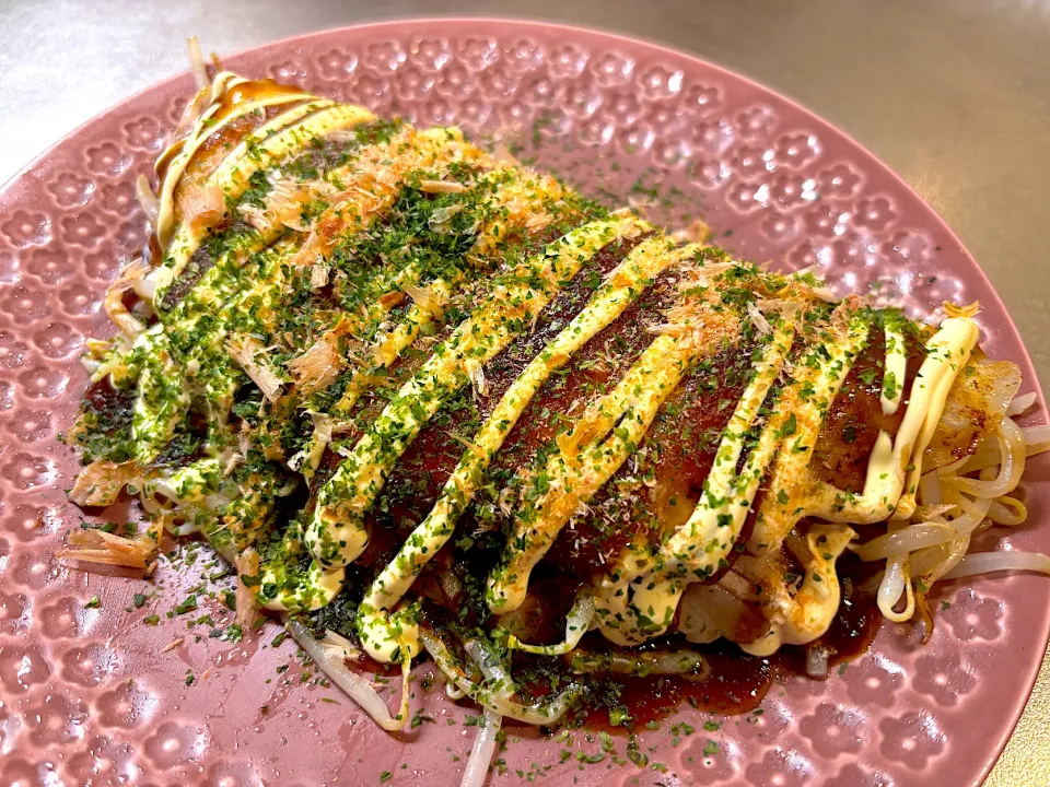 ライスペーパーでとん平焼き|Hiropanさん