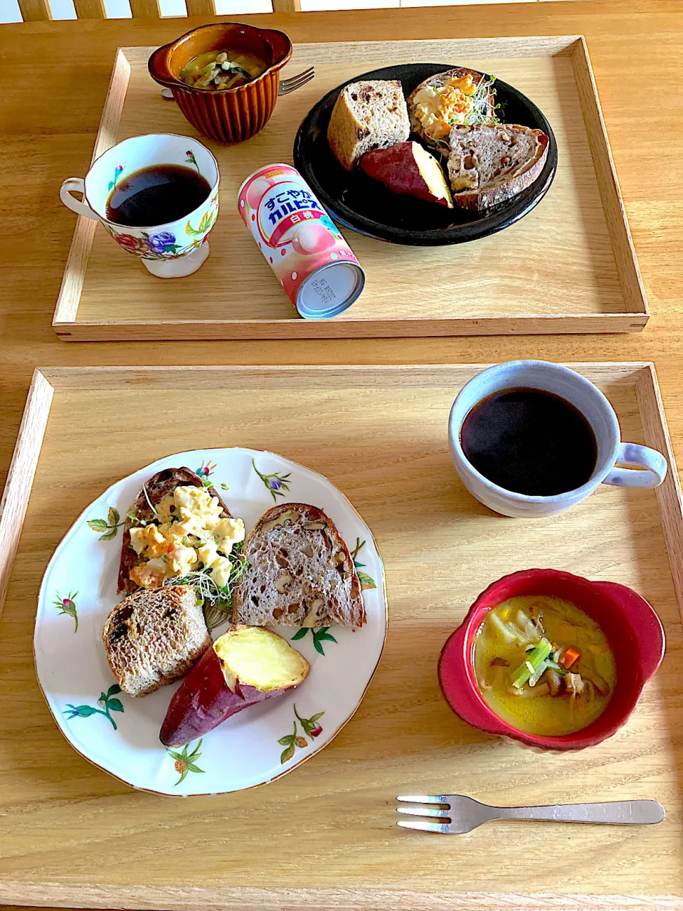 朝ごはん💕|さくたえさん