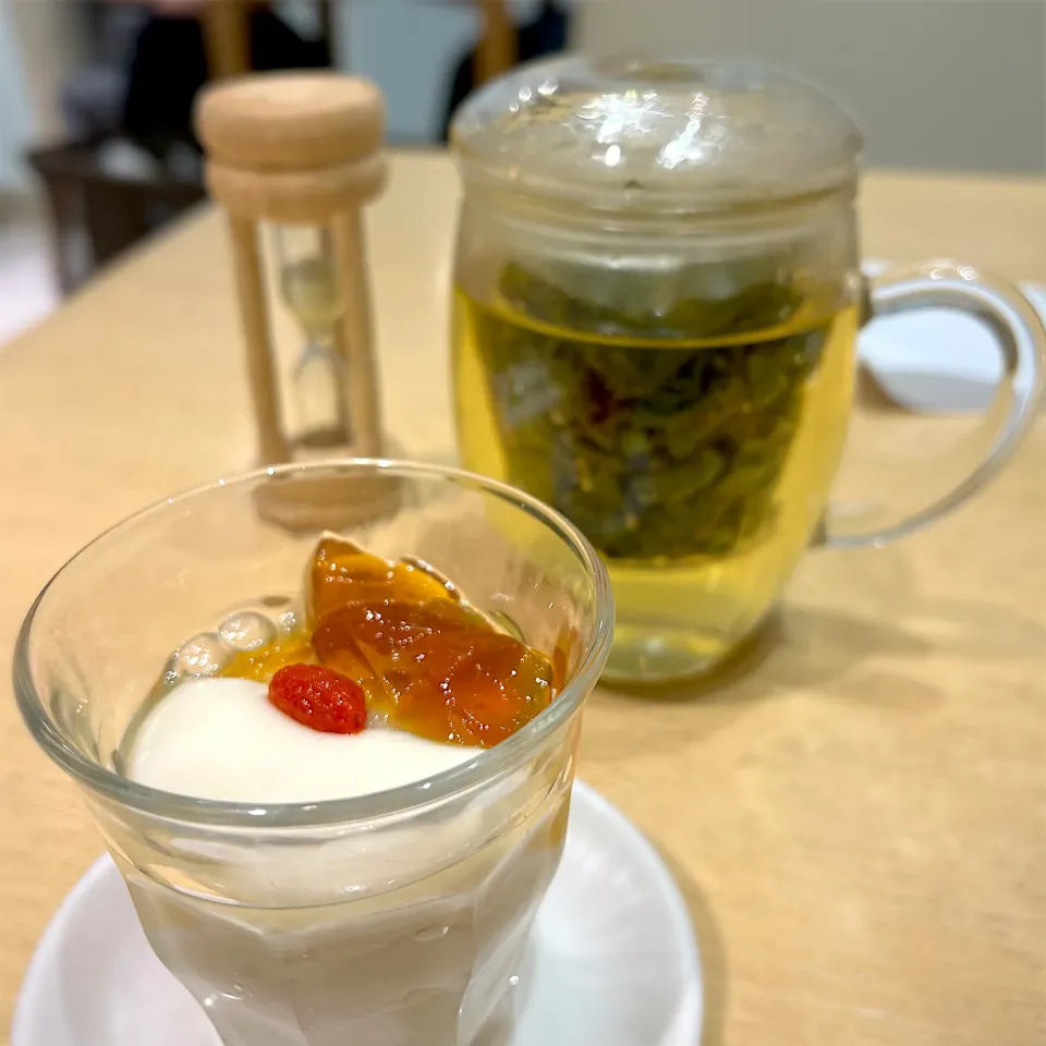 豆花と金華茶|あやさん