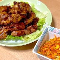 鶏肉とにんじんしりしり|まっふぃーさん