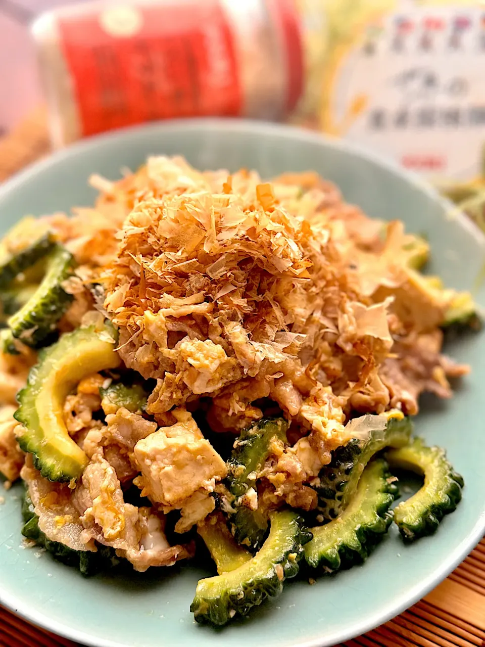 🌺🌺Foodie🌺🌺さんの料理 ゴーヤチャンプル💚💚💚|🌺🌺Foodie🌺🌺さん