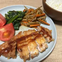 とんかつ定食|アラサーOL腸活中！！さん