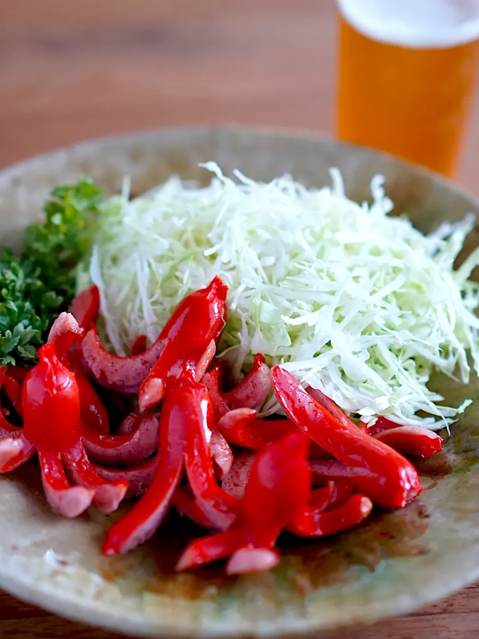 赤いウインナー　〜『深夜食堂』より|てつやさん