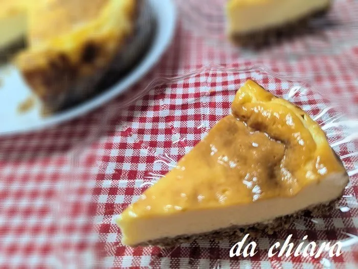 ヨーグルトでベイクドチーズケーキ|chiaraさん