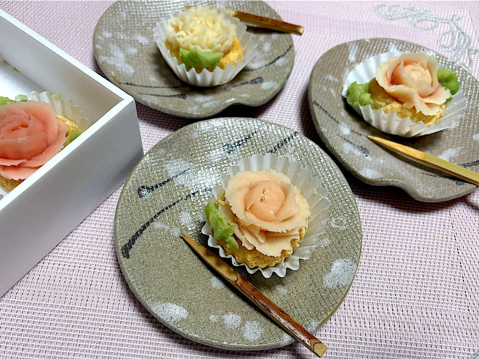 食べるのもったいな−い❣️おしゃれなおはぎ~(^^)❤︎|いつくしみちゃんさん