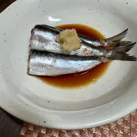 ポン酢でいただく鰯の湯煮 🐟|🌿ぴぴさん