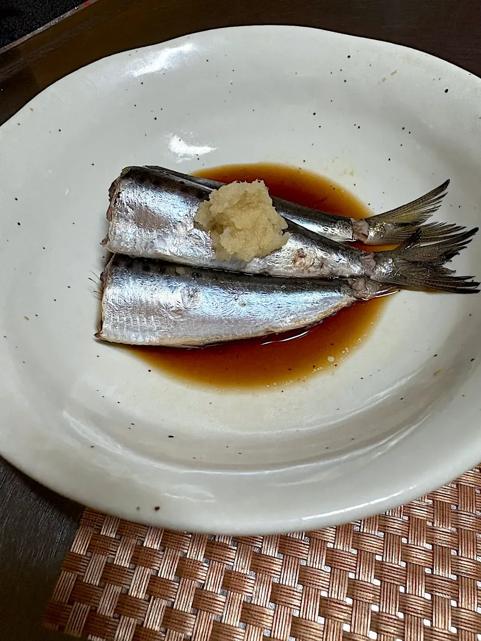 ポン酢でいただく鰯の湯煮 🐟|🌿ぴぴさん