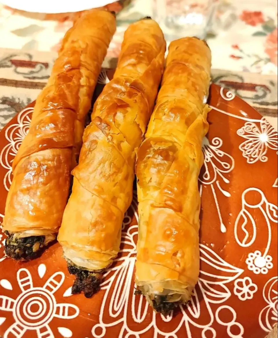 spinach Cheese Borek ( Turkish dish )|hinaさん