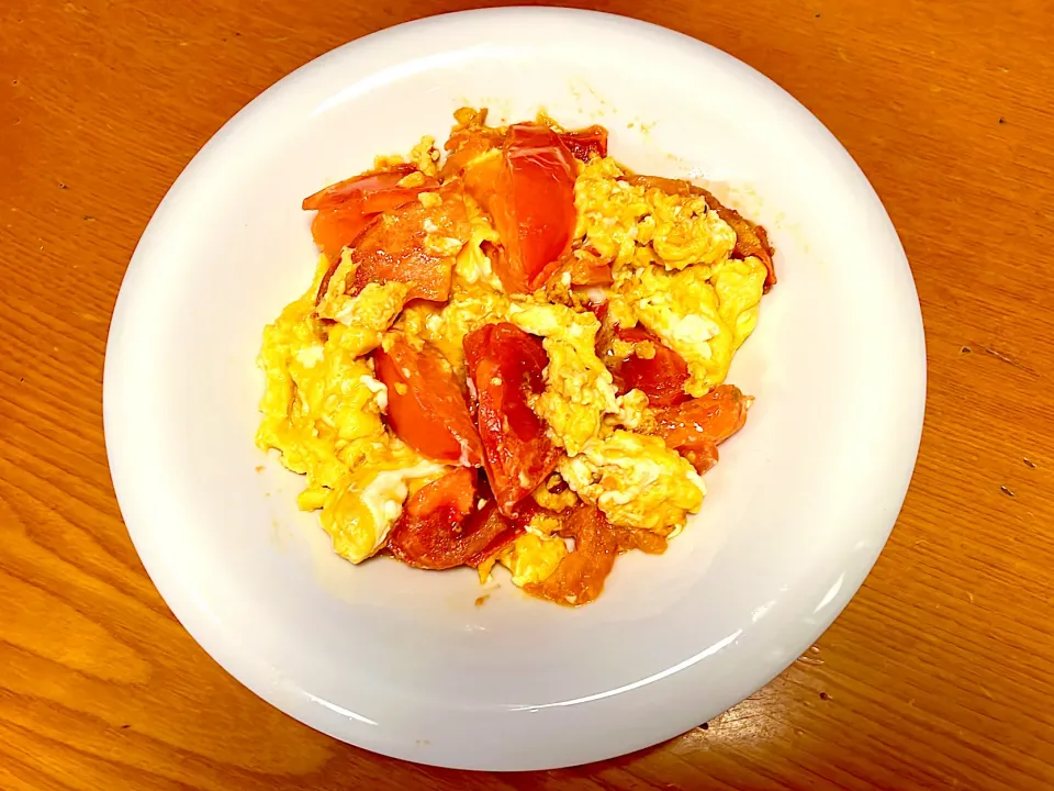 トマ玉炒め|マイさん