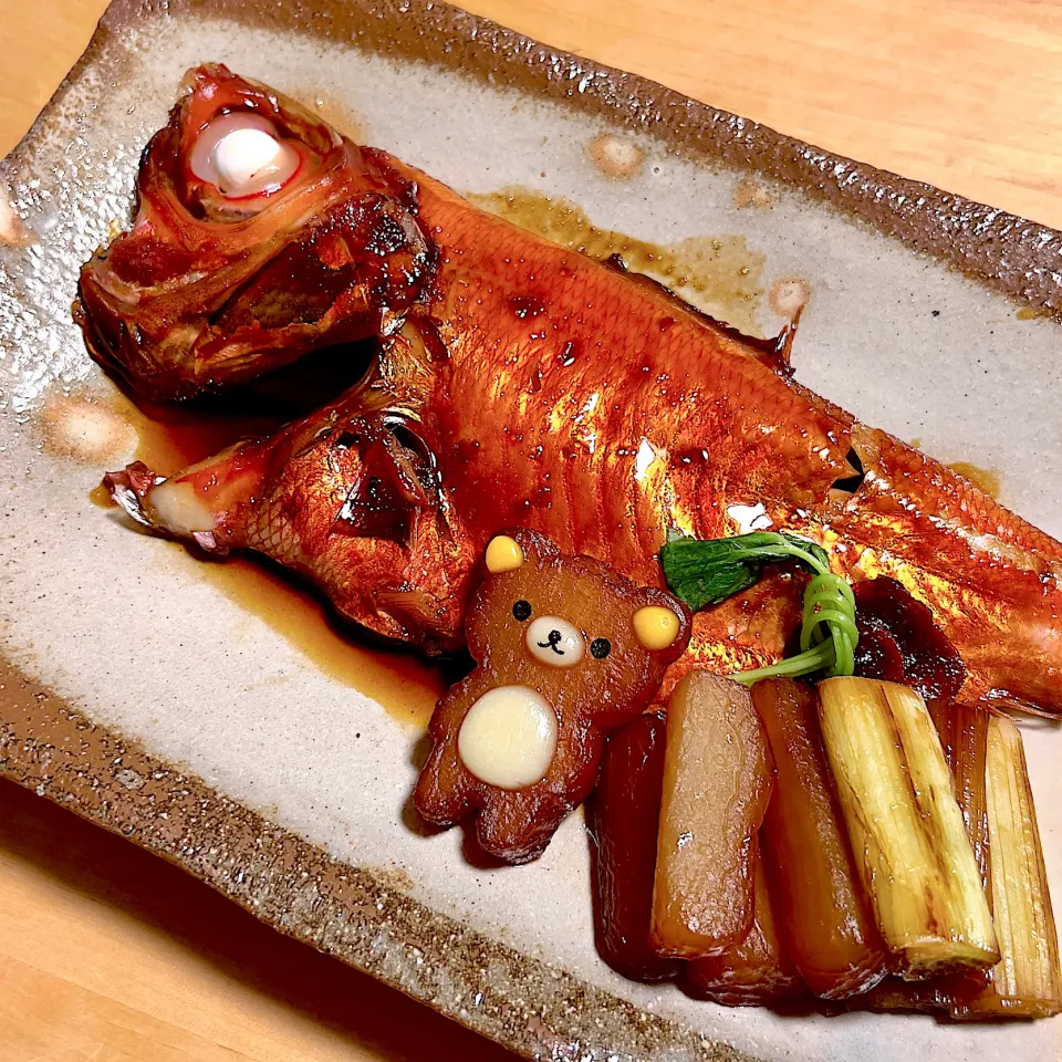 金目鯛の煮付け|jarinkoさん