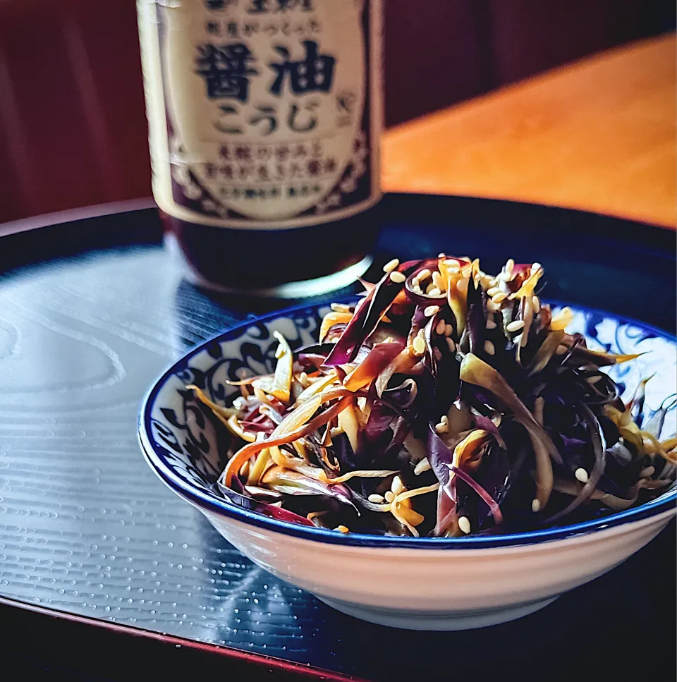 にゃんぺこさんの料理 🍆茄子の皮のきんぴら🍆|にゃんぺこさん