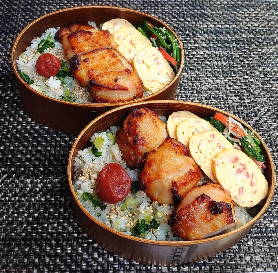 母とムスコのラブラブおソロ♪大好き!菜飯弁当|からあげビールさん