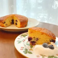 休日のおやつ♪  ブルーベリーケーキ|Koyukiさん