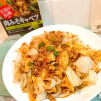 大豆のお肉🌱卵入り肉みそキャベツ|❤︎YUKARI❤︎さん