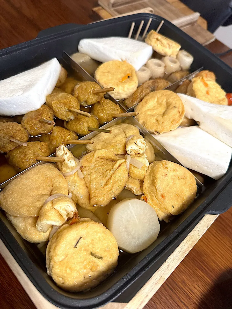 友人お手製　今期初おでん🍢　ご馳走様でした😋|BUBUさん