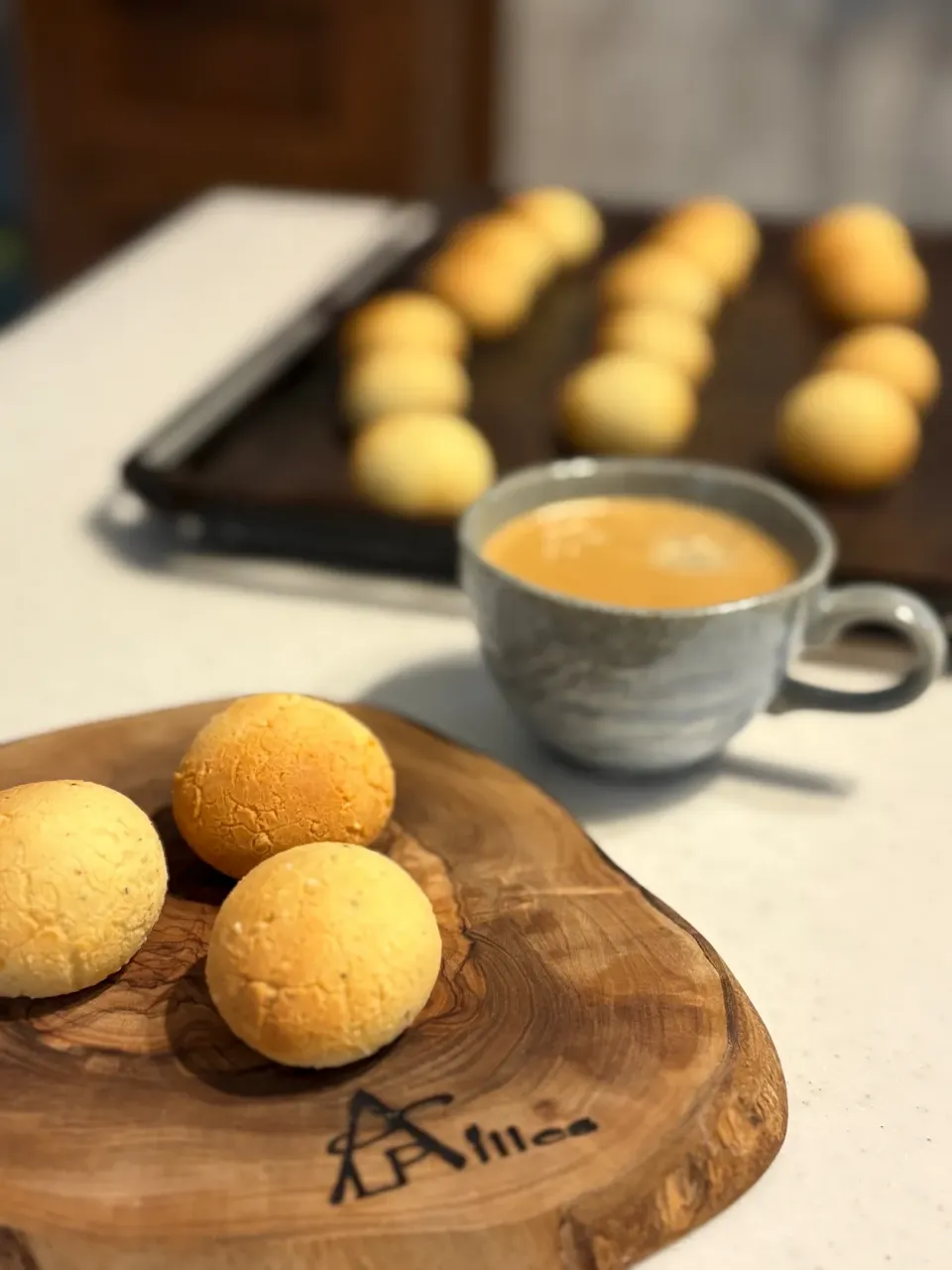 ⭐︎今日のお昼ごはん⭐︎ ポンデケージョ|hamamaさん