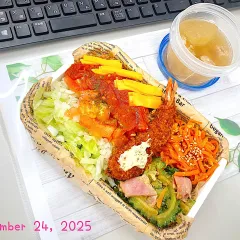 PYOS オムライス弁当 フィギュア2体セット オリンピック二連覇プーさんのオムライス弁当/@konomi.619