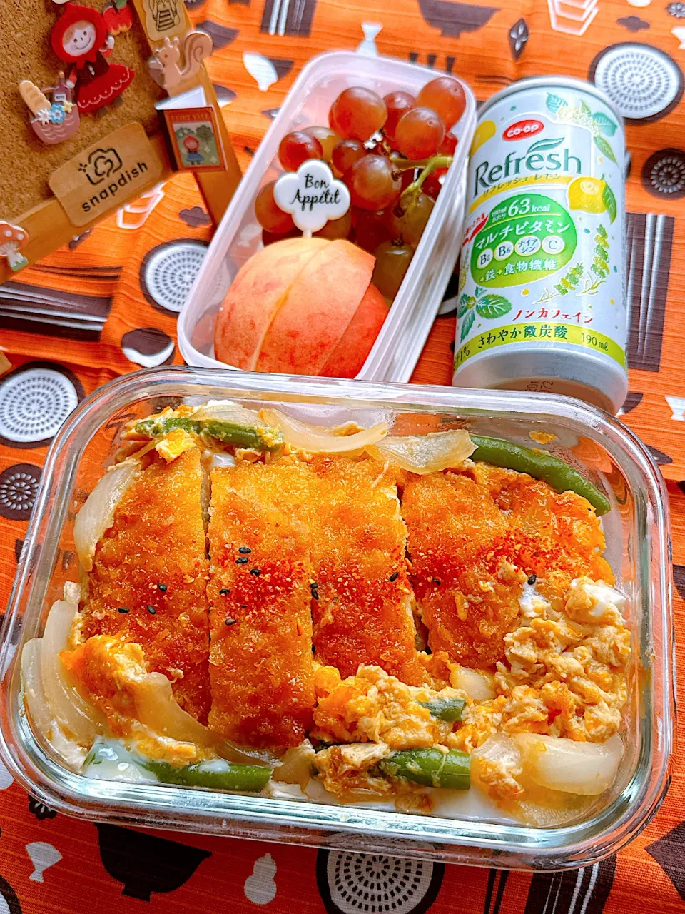 2025/09/24 カツ丼弁当|Blueberry🫐さん