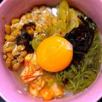 月見ネバとろ麺|みかさん