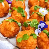 yaki onigiri grilled rice japanese deep fried rice balls|ジェンルグクッキングさん