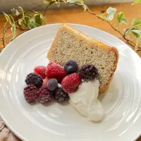 🍌黒バナナ3本を使い切るシフォンケーキ🍌|Hollyさん