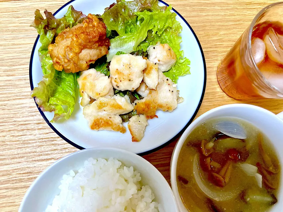 夕飯 鶏ささみの唐揚げ風|ふわふわさん