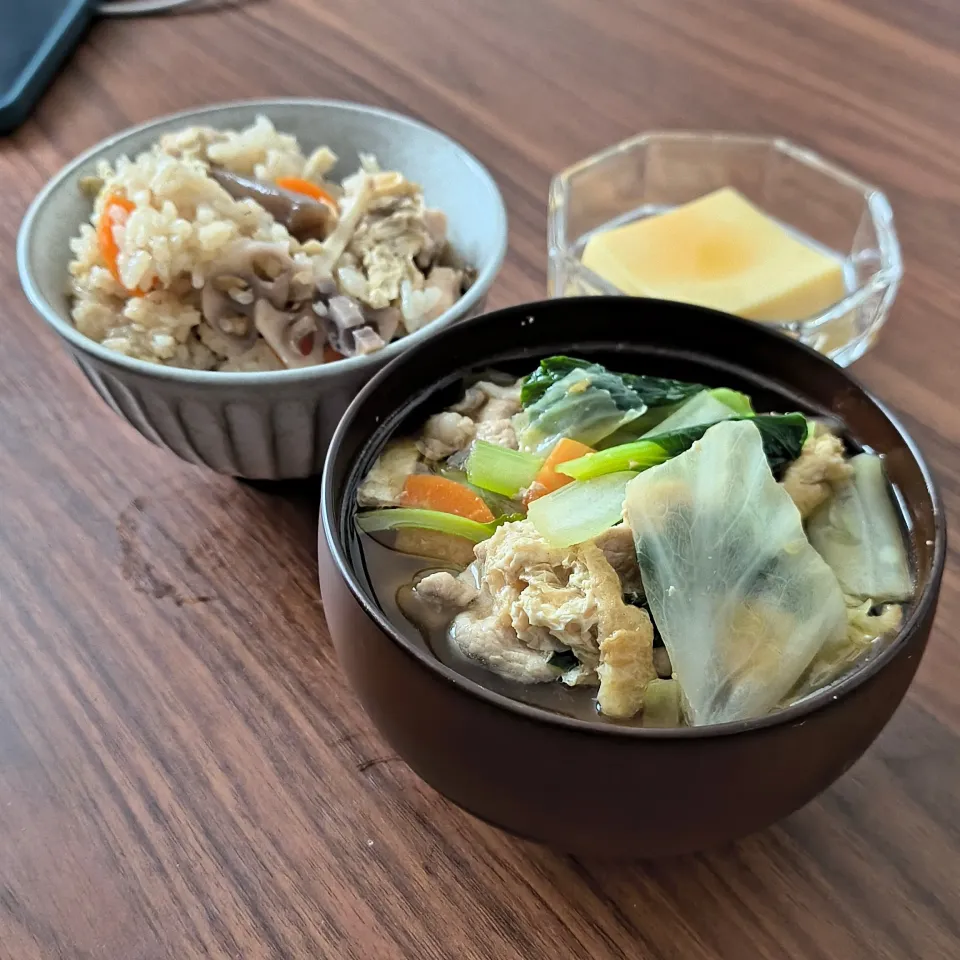 きのこ炊き込みご飯|ちーさん