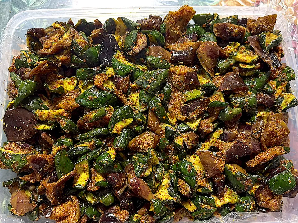 きゅうりと茄子の辛子漬け|みーこさん