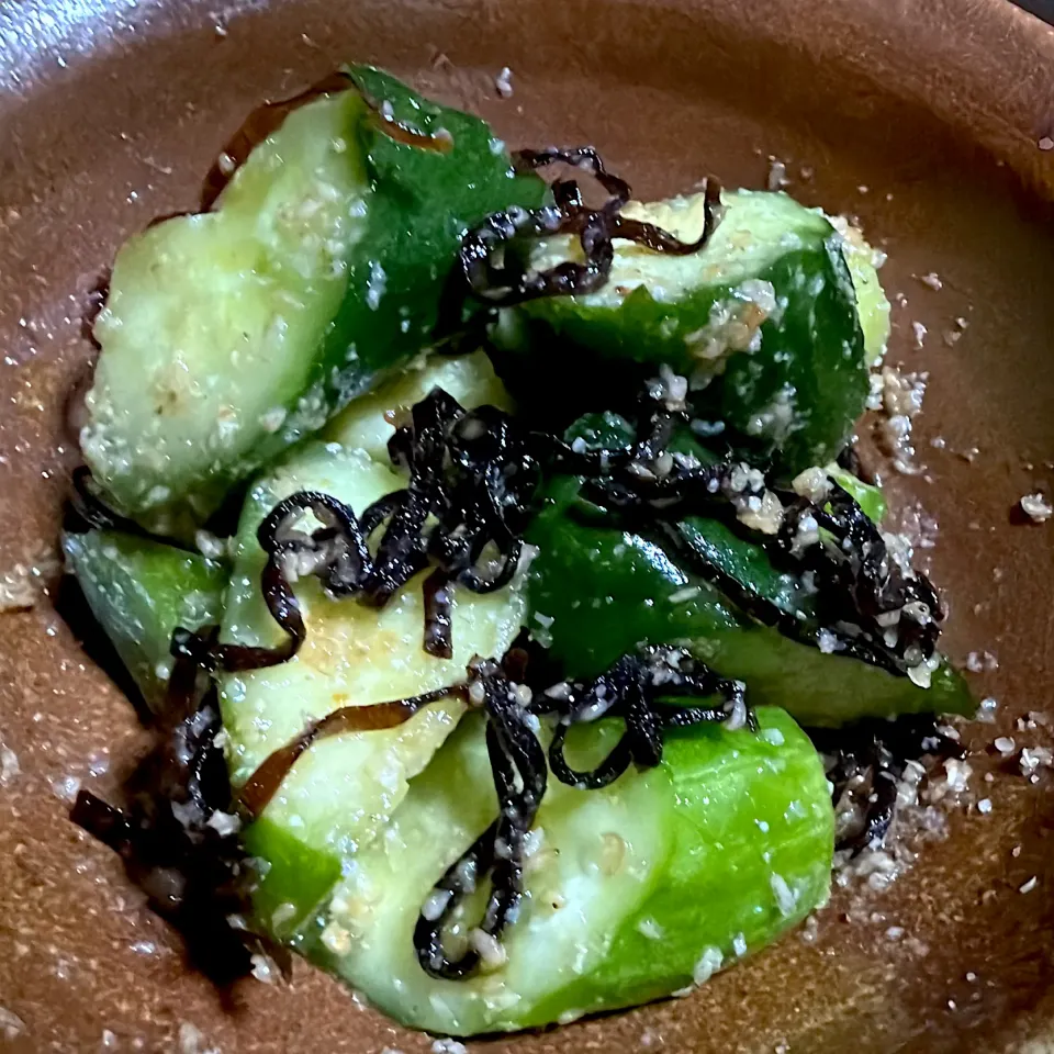 胡瓜塩昆布和え|たまさん