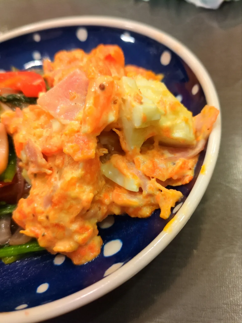 人参茹で卵サラダ|まゆみさん