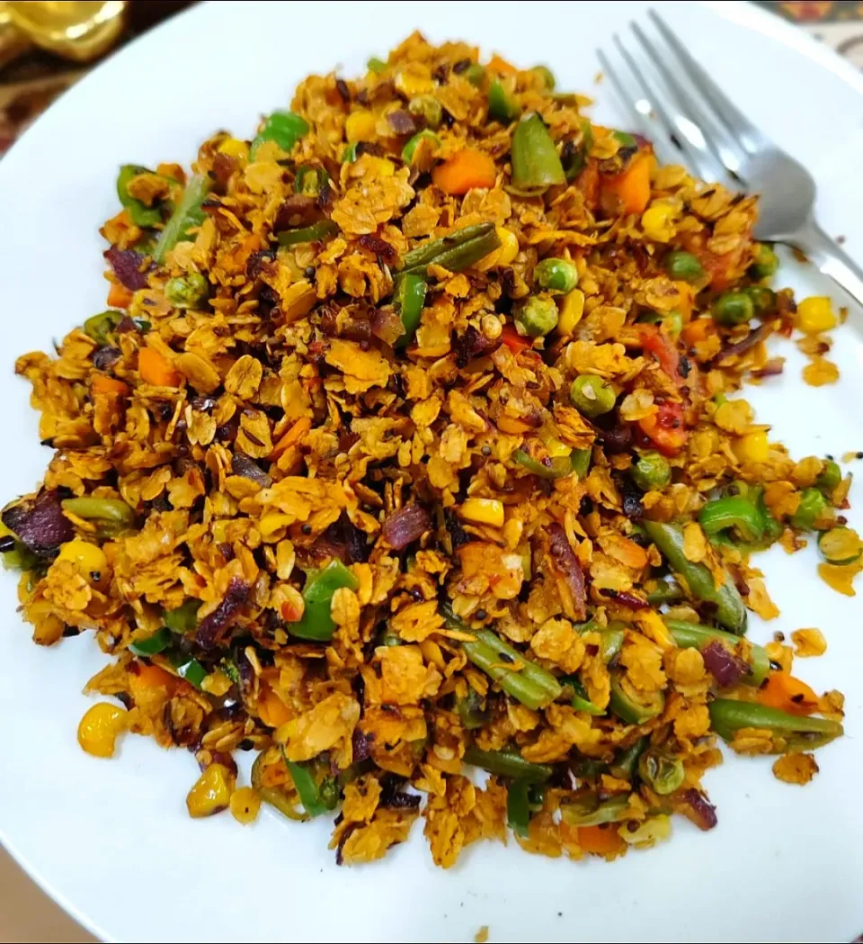 roasted oats with EVERYTHING 😁|hinaさん