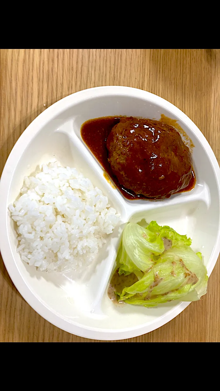 ハンバーグ定食|ゆきんころんさん