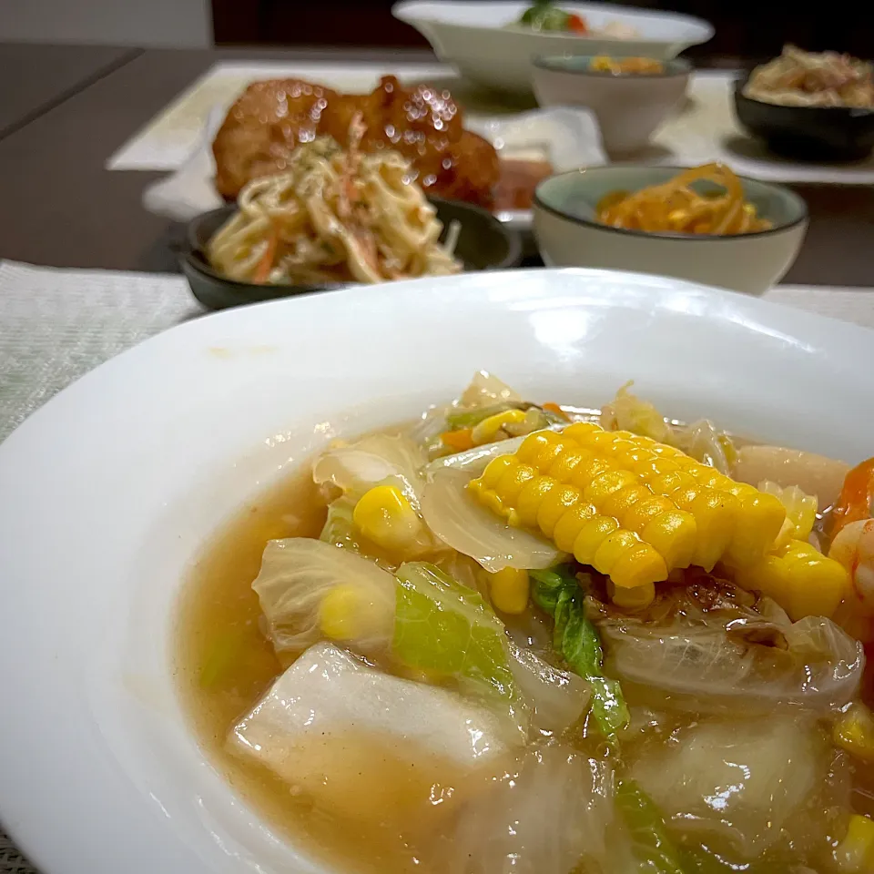 9/25 断捨離晩御飯💗|あーるさん