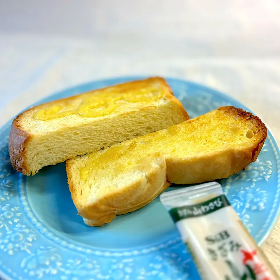 山わさびマヨネーズトースト|かっちゃん杉さん