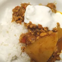 （エダモンの）大根とひき肉のカレー|Takkiさん