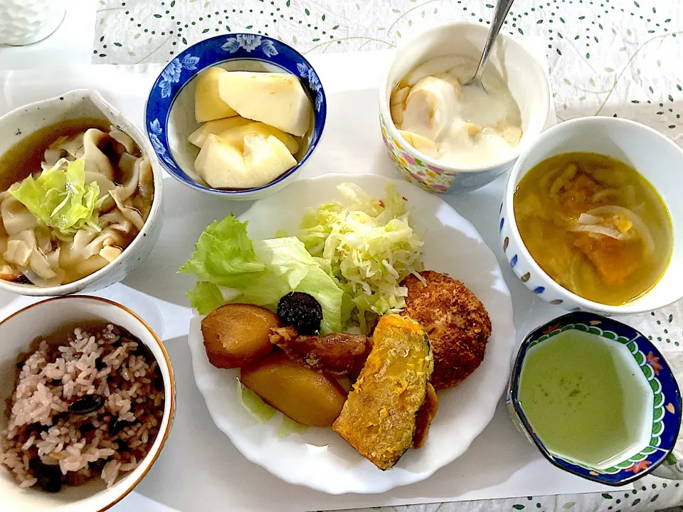 実家ランチ(人´∀`)ｱﾘｶﾞﾄｰ♪|さくたえさん