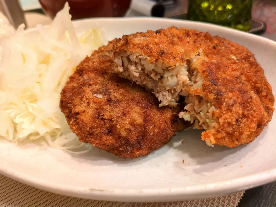 キャベツ入メンチカツ|まゆみさん