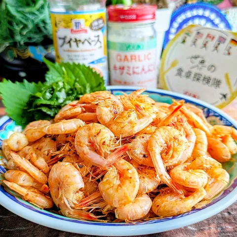 「ＭＣ　ブイヤベースの素」を使ってみたSnapdishの料理・レシピ写真:🌏『世界の食卓探検隊』
【小海老のおつまみ】