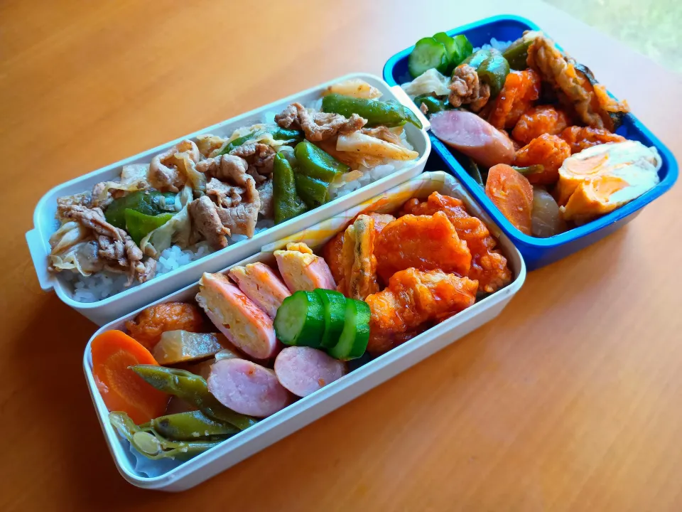 次男・私弁当|tamagomagomagoさん