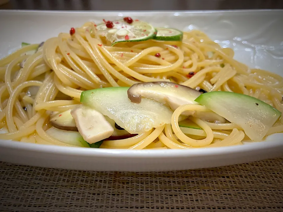 9/26冬瓜と青柚子のアーリオオーリオ💗|あーるさん