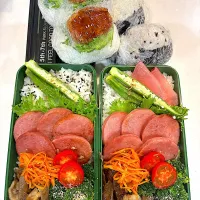 2025,09,26 ハムがメインかと思いきやしぐれに風がメインやで！笑　お弁当🍱次男が修学旅行から帰って来る日♡
