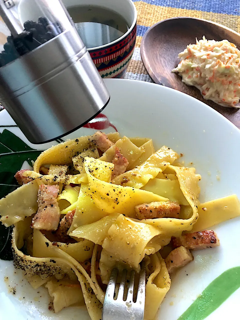 ラザニア活用〜カルボナーラ🍝|Tina Tomoko😋さん