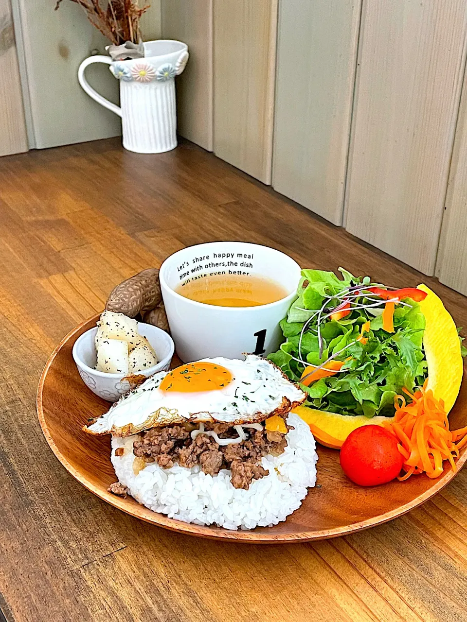 こねないハンバーグランチ🍳|maSami＊さん