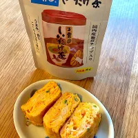 しいたけ茶で卵焼き|tomopiさん