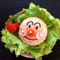 アンパンマン風おにぎり|Hiromiromiさん