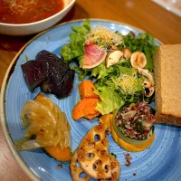 デリとスープのランチプレート|MIEKO 沼澤三永子さん